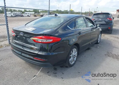 2019 Ford Fusion Se из США, поврежденный, VIN 3FA6P0H76KR122328